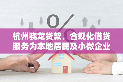 杭州骁龙贷款,合规化借贷服务为本地居民及小微企业赋能 杭州骁龙贷款,合规化借贷服务为本地居民及小微企业赋能